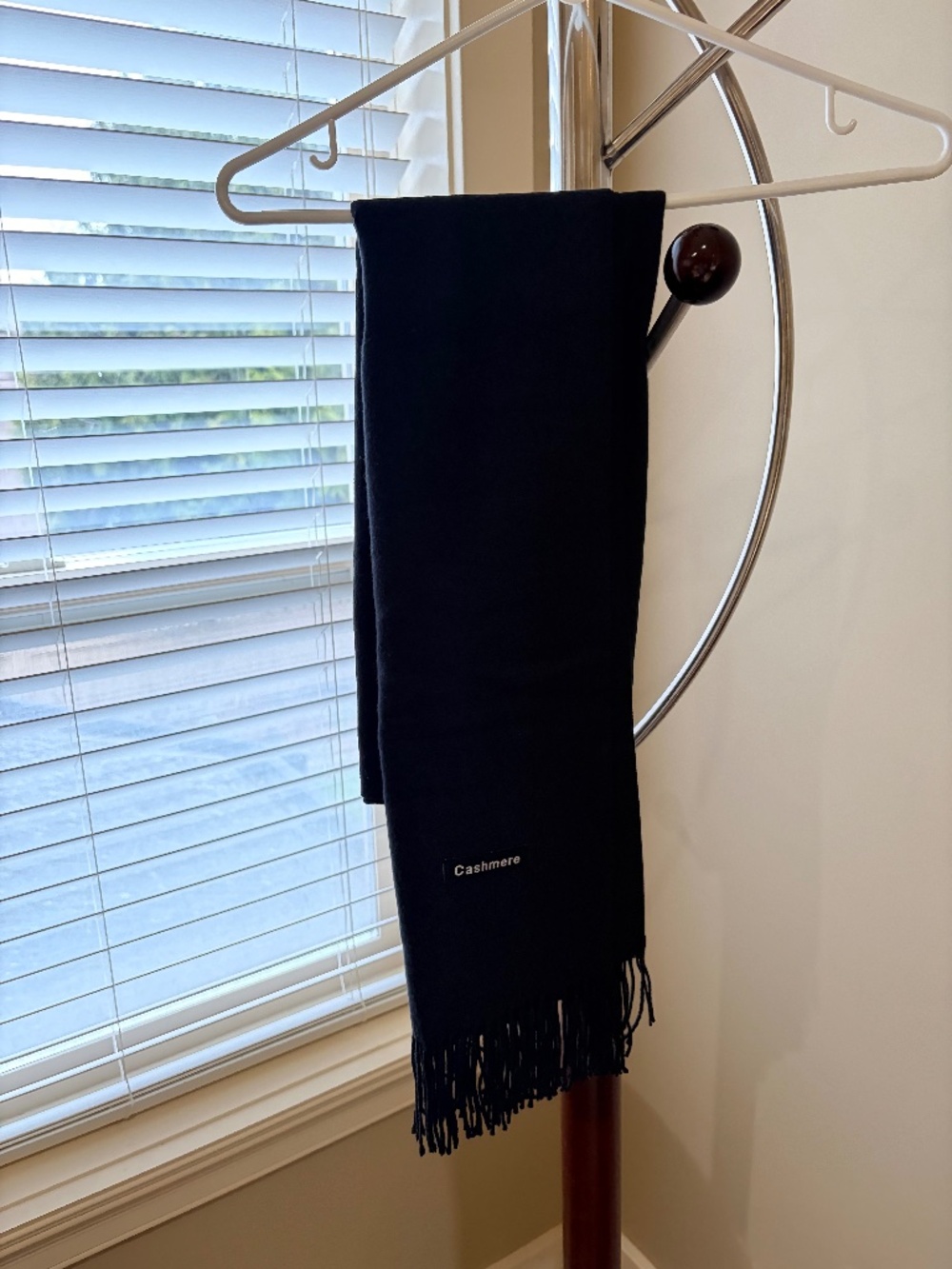 Brand new Black Cashmere Scarf